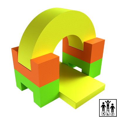 Мягкий спортивный модуль Дуга