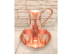 Медный кувшин в наборе  Россия All-Copper арт.195