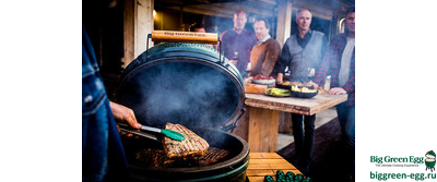 Гриль керамический BIG GREEN EGG Large, 117632