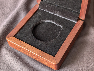 Классический футляр для монет, медалей