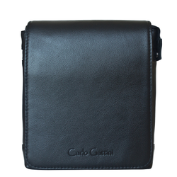 Кожаная мужская сумка Damboli black (арт. 5046-01)