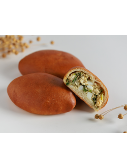 Пирожок печеный с луком и яйцом (90 г)