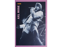 Axl Rose Музыкальные открытки, Original Music Card, винтажные почтовые  открытки, Intpressshop