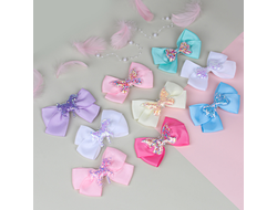 ЗАКОЛКА-ЗАЖИМ, 10СМ, ПОЛИЭСТЕР, БИЖ.СПЛАВ