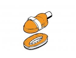 Щетка E-120 овальная