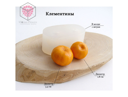 "Клементины" силиконовый молд