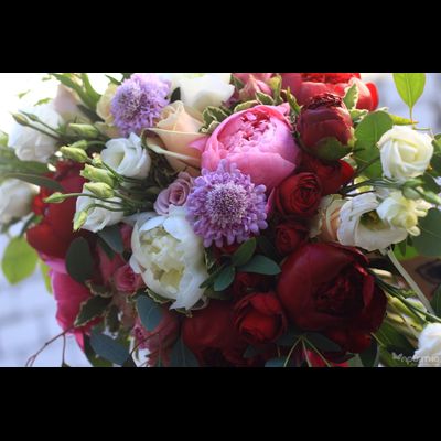 Букет невесты &amp; Бутоньерка № 1345