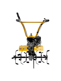 Мотоблок DPT-370X, 7 л.с, дисковое сцепление, ширина 90 см, глубина 35 см, фрез 3 х 4, ВОМ, передачи 3В/1Н Denzel
