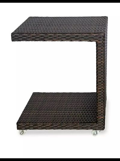 Столик для шезлонга Milano темно-коричневый.