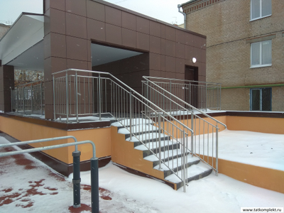 лестничные ограждения из нержавеющей стали