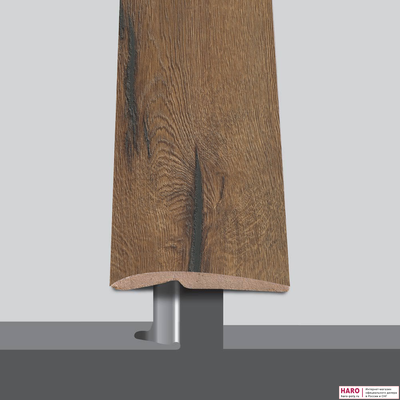 Профиль переходной Haro Дуб Италика Дымчатый 409919, 0,9 м