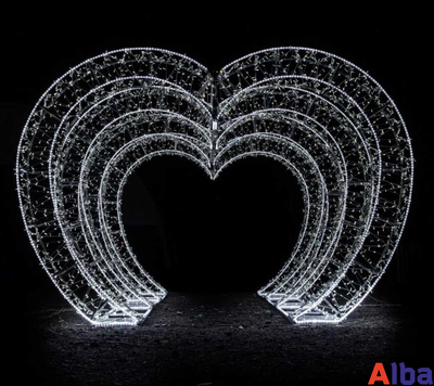 Светодиодная арка Сердце