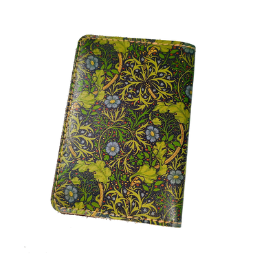 Обложка на автодокументы с принтом "Домик в лесу"