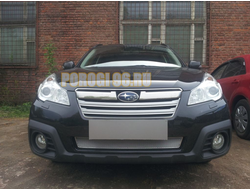 Защита радиатора Subaru Outback IV 2012-2014 chrome PREMIUM