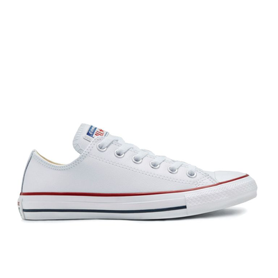 Кеды Converse All Star белые низкие кожаные