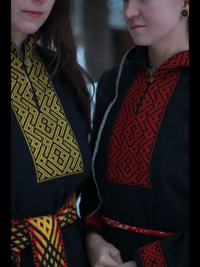 Платье славянское «Велесиха»