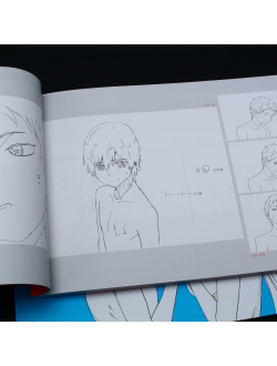 Оригинальный Арт Бук DARLING in the FRANXX (Милый во Франксе заметки аниматоров)