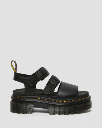 Босоножки Dr. Martens RICKI NAPPA LUX LEATHER 3-STRAP PLATFORM SANDALS