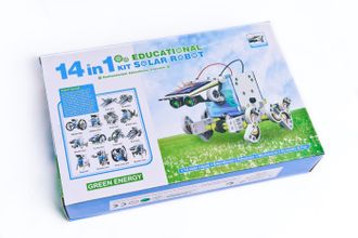КОНСТРУКТОР 14 В 1 СОЛНЕЧНЫЙ РОБОТ EDUCATIONAL SOLAR ROBOT оптом
