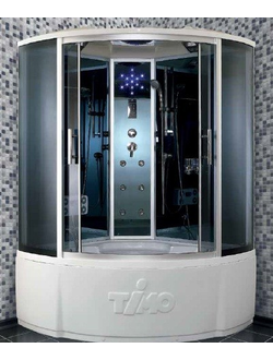 Душевая кабина с ванной Timo T-1125 (1200х1200х2200)