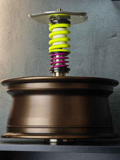 HOOKWHEELS NEON LIME-VIOLET | BRONZE