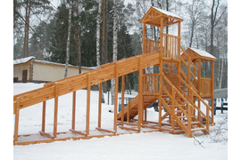 Зимняя горка Зима Самсон