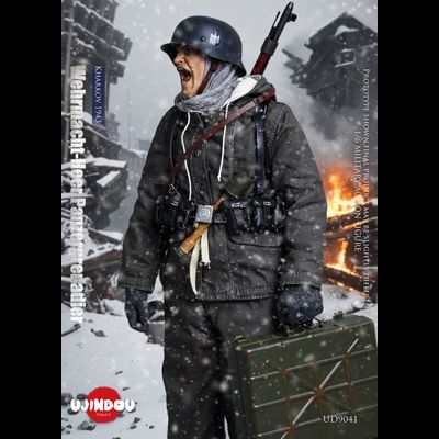 Немецкий панцергренадер - Коллекционная ФИГУРА 1/6 WWII  Wehrmacht-Heer Panzergrenadier, Kharkov 1943 (UD9041) - UJINDOU