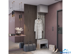 ПРИХОЖАЯ ПАНДОРА ПР-07 + ШКН-01 524*2400*354 (кашемир/айриш)