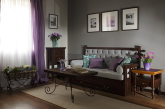 Тумба-столик Бьерт 1-63 из массива сосны 48,5 х 48,5 х 54 см