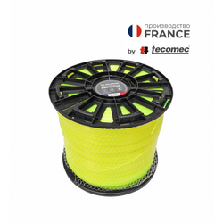 Леска триммерная VILLARTEC PRO (by Tecomec) квадрат 2.4мм х 304м