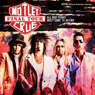 Motley Crue Official Календарь 2016 ИНОСТРАННЫЕ ПЕРЕКИДНЫЕ КАЛЕНДАРИ 2016, Motley Crue Official CALE