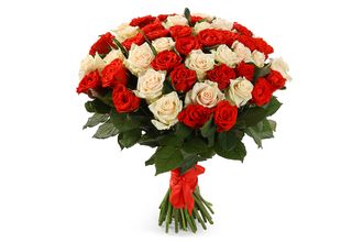 51 роза микс