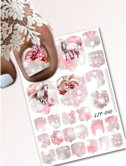 Мини пленки для педикюра LIT-030