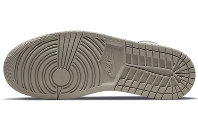 мужские кроссовки Nike Air Jordan 1 Mid 'College Grey' Linen 554724-082 подошва