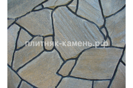 облицовка цоколя плитняком, природным камнем