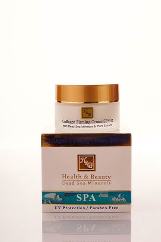 Коллагеновый крем для укрепления кожи SPF-20 «Health&Beauty» (50 мл)