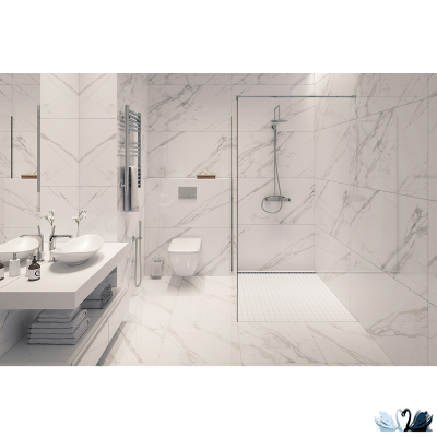 Керамогранит Staro Palacio Remix Statuario 60х120 см белый глянцевый