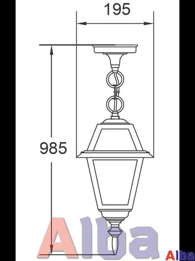 Faro igg 91105 Парковый светильник