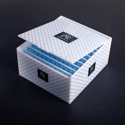 Лэшбокс BARBARA «БЕЛЫЙ» (+10 планшетов)