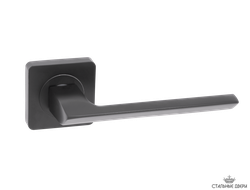 Ручка на квадратном основании VETTORE R06.148 MBP (Чёрный Матовый)