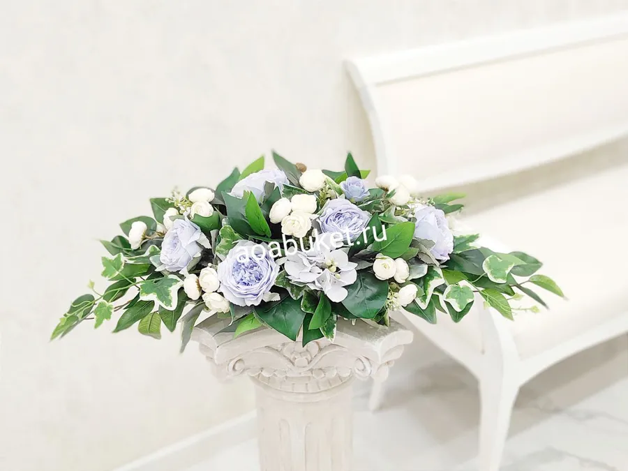 32. Искусственные цветы для балкона и композиции из искусственных цветов