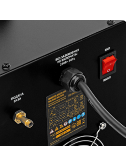 Аппарат инвертор. аргонодуговой сварки ITIG-200 ACDC Mix Pulse, 200 А, ПВ 60% Denzel