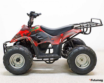 Квадроцикл GreenCamel Gobi K70 (12Ah 36V 800W R7 Дифференциал) Армейский красный