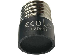 Ecola переходник с цоколя E27 на E14 Черный A7T14BEAY