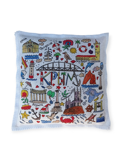 Подушка  Ароматная "Крым" рисунок