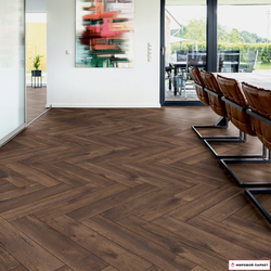 Ламинат Terhurne Herringbone Edition Дуб Кабинный Y08 купить в интернет-магазине mirovoy-parquet.