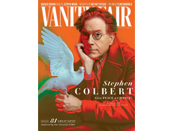 Vanity Fair Magazine Holiday Stephen Colbert Иностранные журналы в Москве в России, Intpressshop