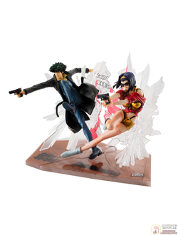 Фигурка 1/8 Спайк Шпигель, Фэй Валентайн (Spike Spiegel, Faye Valentine 1st GIG set)