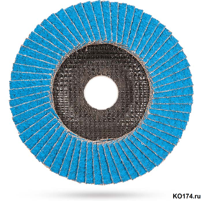 Круг лепестковый торцевой КЛТ 125х22 P40 Norton XTREME
