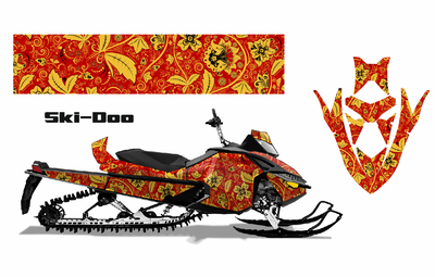 BRP Ski Doo 2008 - 2013 Хохлома